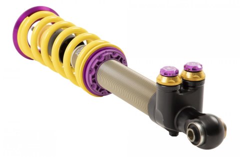 KW Variant 5 Coilover Kits 30961034 Kits, 5, 0.78 - 1.57 in. Lowered Front and Rear, Yellow Springs, Steel, Zinc, Wrench, Chevrolet, W/O Nose Lift, Kit