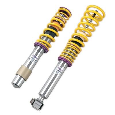 KW Variant 2 Coilover Kits 15220042 Springs/Struts, 2, Natural/Yellow, Front and Rear, Mini, Cooper, L4, Kit