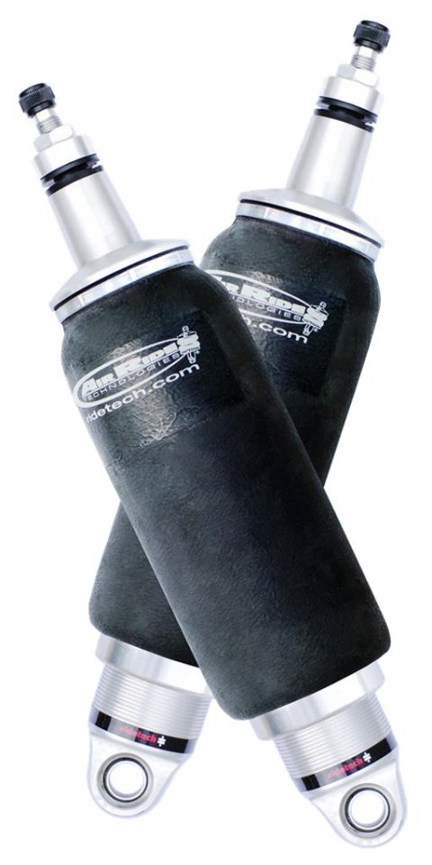 RideTech HQ Series Shocks 21170805 And Struts, Series,Front, Single Adjustable, Aluminum Body,Clear Anodized. Monotube, 20.32 in Extended, 14.05 in. Collapsed, Each