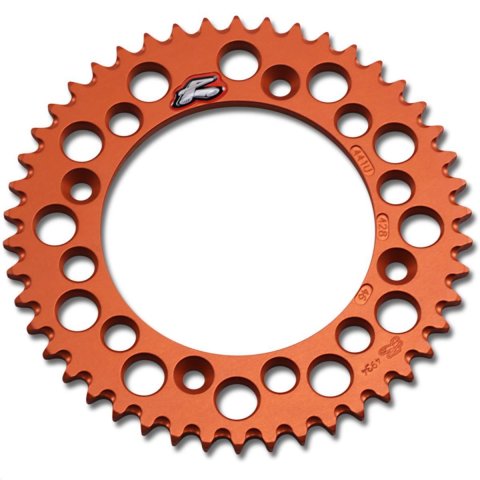 Renthal Ultralight Rear Sprockets 491--415-38P-OR REAR SPRKT ORG 415-38
