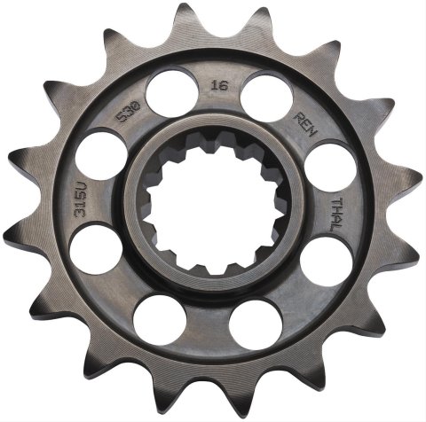 Renthal Ultralight Rear Sprockets 398U-525-14P Sprocket, Front, Steel, Black, 14-Tooth, 525 Chain Size, Kawasaki, Each