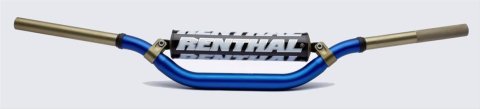 Renthal Twinwall Handlebars 997-01-BU-02-184 Handlebars, Twinwall, RC Honda® Style, Aluminum, Blue Anodized, 1.125 in. Diameter, 31.575 in. Width