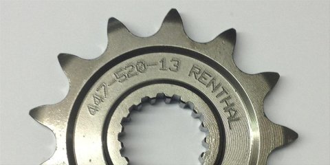 Renthal Grooved Front Sprockets for 1999-2004 TRX400EX SPORTRAX, 1996-2004 XR400R - 279-520-15GP Sprocket, Front, Steel, Natural, 15-Tooth, 520 Chain Size, use on Honda®, Each