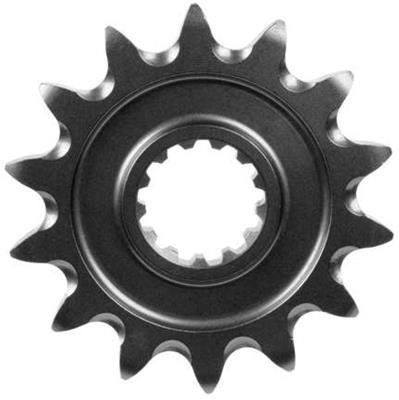 Renthal Grooved Front Sprockets 257--520-14GP Sprocket RENT FRT SPRKT 520-14GP BLK