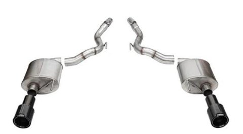 Corsa Touring Exhaust Systems for 2024 MUSTANG - 21277CFBLK System Kit