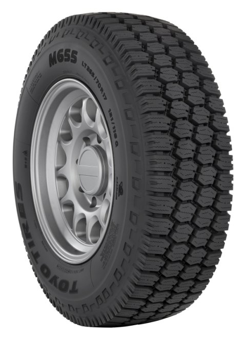 Toyo M655 Tires 556720 Tires, M655, LT245/75R17, Radial, All-Season, Commercial Grade, Blackwall, Each