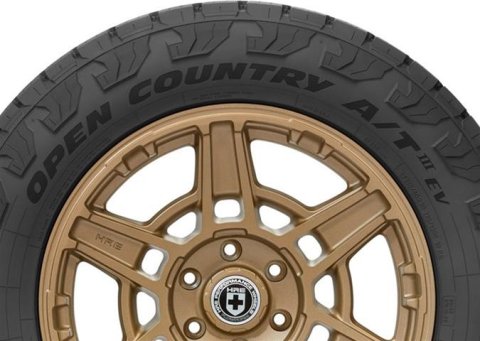 Toyo Open Country A/T III EV Tires 275/65-20 Tires, EV, LT275/65-20, E Load Range, Radial, Blackwall, 126/123 Load Index, S Speed Rating, Each