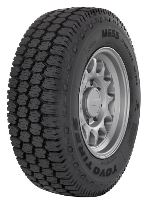 Toyo M655 Tires 265/70-17 Tires, M655, LT265/70R17, Radial, All-Season, Commercial Grade, Blackwall, Each