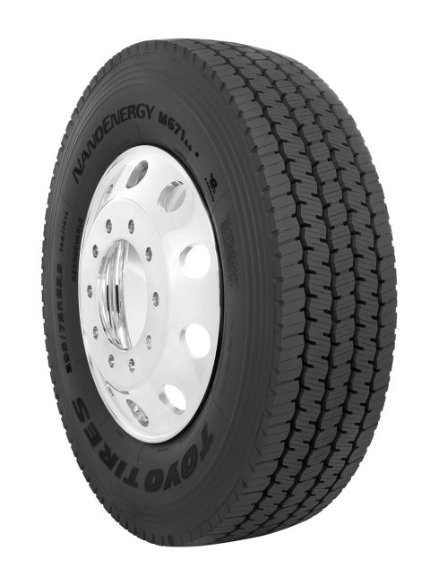 Toyo M671A Tires 295/75R22.5 Tires, M671+, 295/75R22.5, Blackwall, Radial, Drive Tire, G Load Range, 6,175 lb. Load, Each