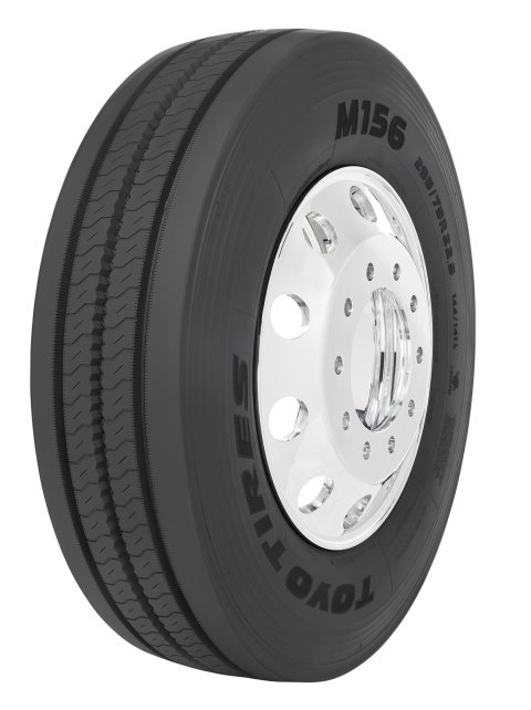 Toyo M156 Tires 285/75R24.5 Tires, M 156, 285/75R24.5, Blackwall, G Load Range, L Speed Rating, 6,175 lb. Load, Each