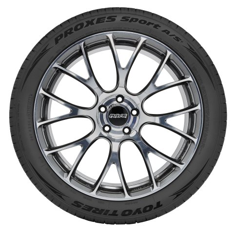 Toyo Proxes Sport A/S Plus Tires 245/40-17 Tires, Proxes, Plus, 245/40-17, Radial, All-Season, Blackwall, XL Load Range, W Speed Rating, 1,521 lb. Load, Each