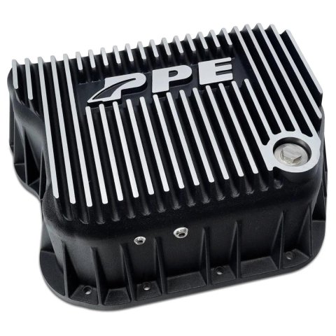 Pacific Performance Engineering Heavy-Duty Transmission Pans 228051010 Pan, Heavy-Duty, Deep, Aluminum, Black, Chrysler, Dodge, Plymouth, Each