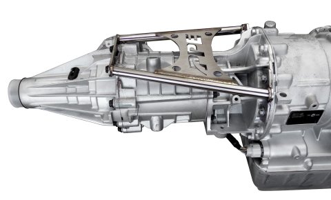 Pacific Performance Engineering Transfer Case Braces 129020107 Brace, Stainless Steel, Natural, Chevy, GMC, Allison 1000, Each