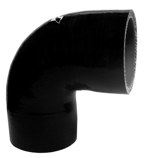 Pacific Performance Engineering Silicone Tubing Couplers 515222290 Coupler, 90 degree Elbow, Silicone, Black, 2.250 in. Inlet/Outlet Diameter, Each