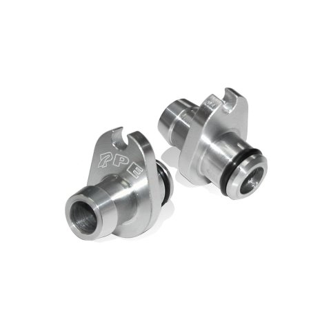 Pacific Performance Engineering Crankcase Breathers 114020000 Breather Set, Aluminum, 5/8" hose barb, GM Duramax 6.6L, 2004.5-2010