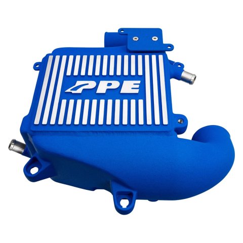 Pacific Performance Engineering GM 3.0L Duramax Air-to-Water Intercooler Kits 115030022 Kit - Water to Air LM2 - Blue