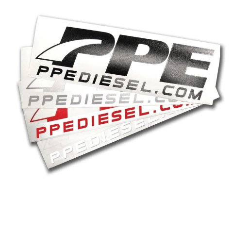 PPE Decals and Stickers 588001201 Decal, Small, White, diesel.com Logo, Small Decal, White vinyl, 8.5"x2.5"