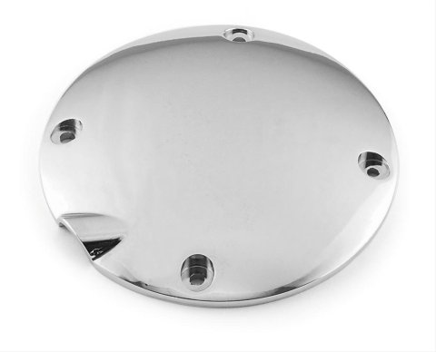 Biker's Choice Derby Covers 490265 Clutch Housing Cover, Derby, Aluminum, Chrome, Harley-Davidson®, Each