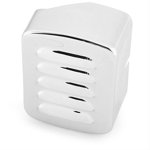 Biker's Choice Coil Covers 490213 LOUVERED COIL COVER-CHROME