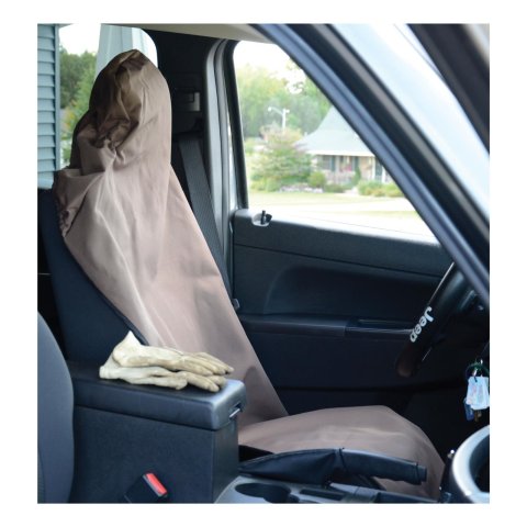 Aries Automotive Seat Defenders 3142-18 Cover, Defender, Bucket, Highback, 600-denier, Brown, Each