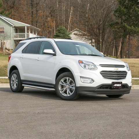 Aries Automotive AeroTread Running Boards 2051022 Boards, Aluminum/Stainless Steel, Polished, Full Length, 73.00 in. Length, Chevrolet, GMC, Pair