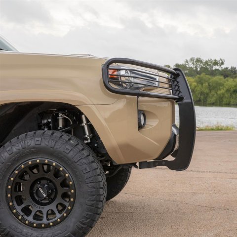Aries Automotive Grille Guards for 2010-2024 4RUNNER - 2066 Guard, Brush Guard, Steel, Black Powdercoated, Toyota, Each