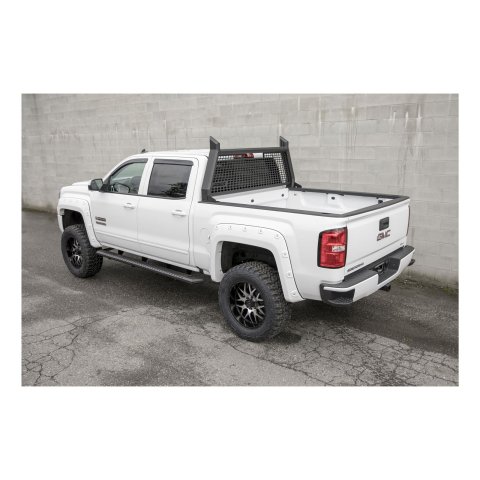 ARIES Automotive Headache Racks and Window Guards 1110104 Rack, AdvantEDGE, 07-16 SIVLERADO/SIERRA 1500 ALL; 2500/3500 ALL EXCLUDING SINGLE AXLE 8' BOX