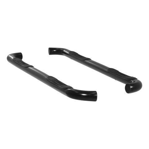 Aries Automotive 3 in. Round Side Bars 203016 Step Bars, Diameter, Steel, Black Powdercoated, Ford, Pair