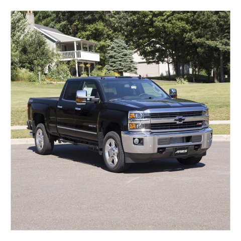 Aries Automotive Rocker Steps 2074109 Step Bars, Nerf Bars, Steel, Textured Black Powdercoated, Chevrolet, GMC, Pair