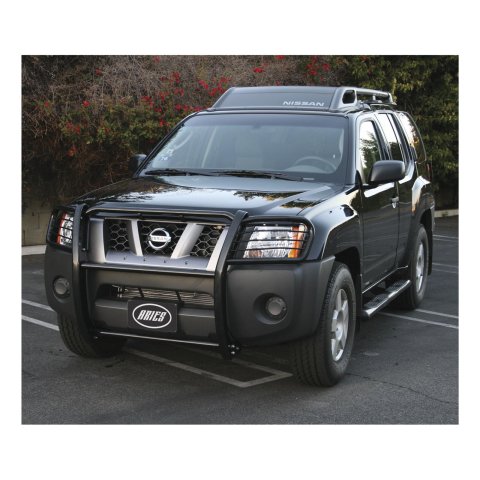 Aries Automotive Grille Guards for 2005-2015 XTERRA - 9048 Guard, Brush Guard, Steel, Black Powdercoated, Nissan, Each