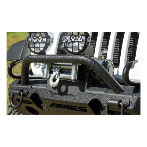 ARIES Automotive Winch Mounts 2072100 Adapter Plate with Fairlead Mount