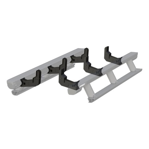 Aries Automotive ActionTrac Mounting Brackets for 2004-2024 TITAN, 2016-2024 TITAN XD - 3025160 Running Board Components, Bracket, ActionTrac, Crew Cab Applications, Nissan, Kit