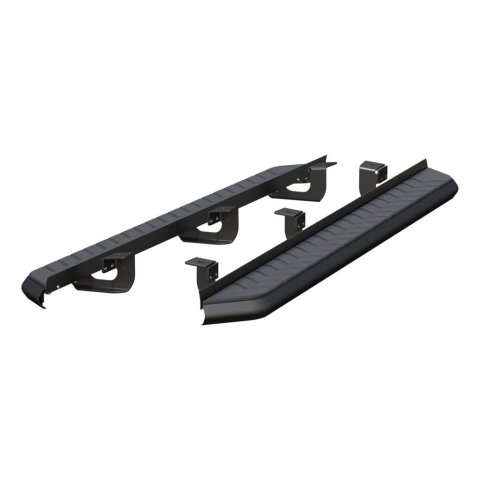 Aries Automotive RidgeStep Running Boards for 2020-2025 EXPLORER - 2061040 Boards, Steel, Black Powdercoated, Textured, 5 in. Boards, 73.00 in. Length, Ford, Pair