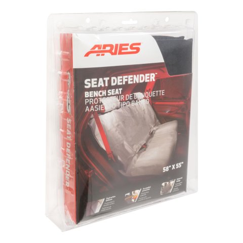 Aries Automotive Seat Defenders 3146-09 Cover, Defender, Bench, Highback, 600-denier, Black, Each