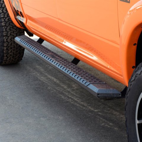 Aries Automotive AdvantEDGE 5.5 in. Side Bars 2556006 Step Bars, Diameter, Aluminum, Chrome Powdercoated, Pair