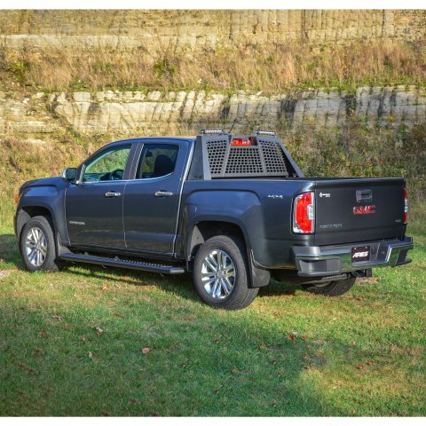 Aries Automotive AdvantEDGE 5.5 in. Side Bars for 2015-2022 CANYON, COLORADO - 2556043 Step Bars, Diameter, Aluminum, Chrome Powdercoated, Pair