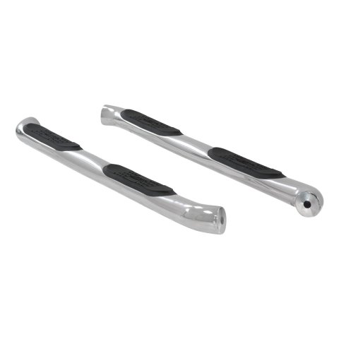 Aries Automotive 3 in. Round Side Bars for 2014-2021 HIGHLANDER - 202019-2 Step Bars, Diameter, Stainless Steel, Polished, Toyota, Pair