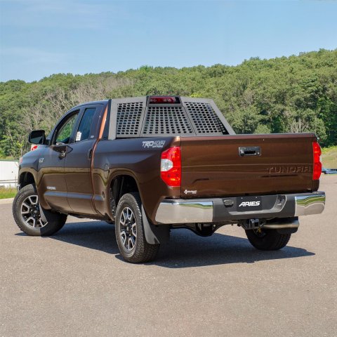 ARIES Automotive - Headache Racks and Window Guards for 2007-2021 TUNDRA 1110117 Racks, Switchback, 2007 2017 Toyota Tundra Limited