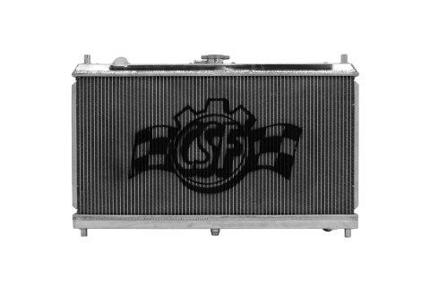 CSF Racing Radiators for 1999-2005 MIATA - 2863 Radiator, Racing, Aluminum, Polished, Mazda, Miata, Each