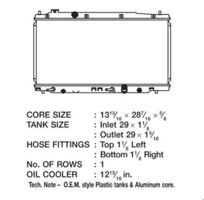 CSF Radiators for 2009-2013 FIT - 3449 Honda Fit