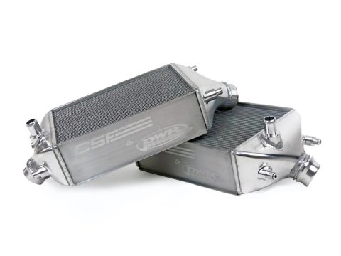 CSF Intercoolers for 2018-2019 911 - 8166 Intercoolers, High-Performance, Aluminum, Porsche 991 GT2 RS Twin Intercooler Set