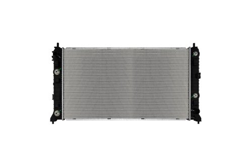 CSF Radiators 3901 Radiator, Aluminum/Plastic, Natural, Crossflow, Upper Driver Side Inlet, Lower Passenger Side Outlet, Chevy, GMC, Each