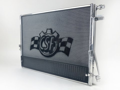 CSF Racing Radiators for 1988-1991 M3 - 7063 Radiator, Racing, Aluminum, Polished, BMW, M3, E30, Each