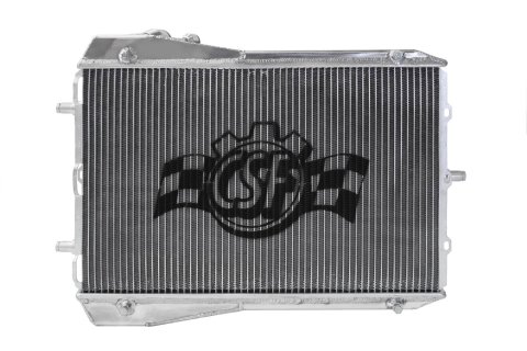 CSF Racing Radiators for 1997-2013 911 - 7055 Radiator, Racing, Aluminum, Polished, Porsche, 911, Turbo, 997, Right Side, Each