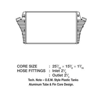 CSF Intercoolers 6058 Intercooler, Aluminum, Natural, Saab, Each
