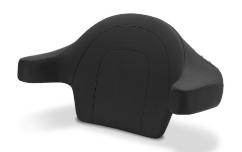 Mustang Motorcycle Seats Powersports 76853 08-21 Harley Electra Glide,Rd Glide,Rd King,Str Glide Extended Arm Wrap w/Studs - Black
