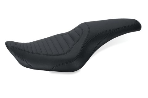 Mustang Motorcycle Seats Powersports 76957 04-21 Harley Sportster Tripper Fastback 1PC Seat - Black