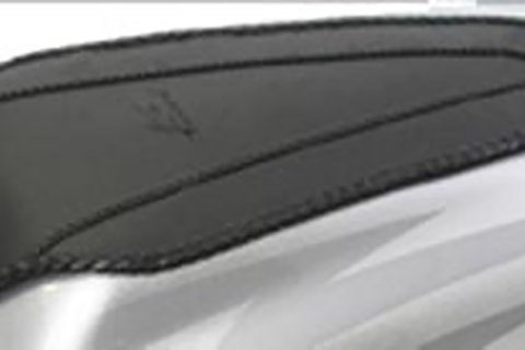 Mustang Motorcycle Seats Powersports Dash Panels 78123 05-08 Honda VTX1800F Fender Bib - Black