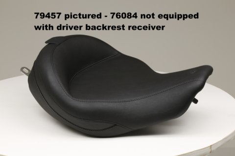 Mustang Motorcycle Seats Powersports 76084 08-21 Harley Electra Glide Std,Rd Glide,Rd King, Str Glide Tripper Solo Seat - Brown