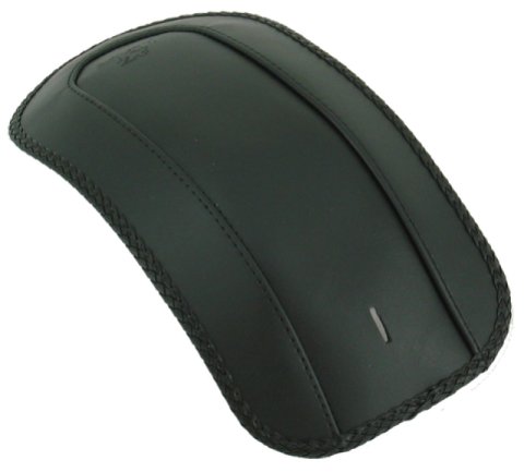 Mustang Motorcycle Seats Powersports Dash Panels 78143 11-13 Harley Softail FXSBlackline, 12-17 FLS/FLSS Slim Fender Bib - Black